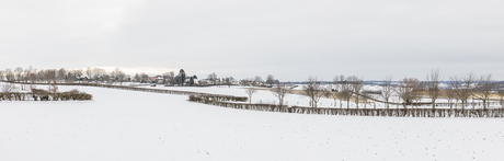 winterpanorama Zuid Limburg