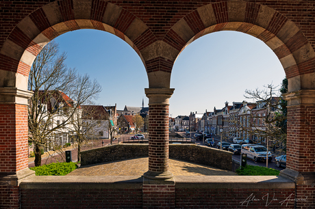 doorkijken naar de stad
