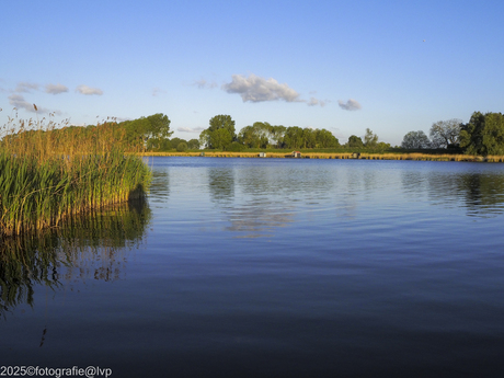 De Vogelkreek bij schemering in mooi Zeeuws-Vlaanderen.