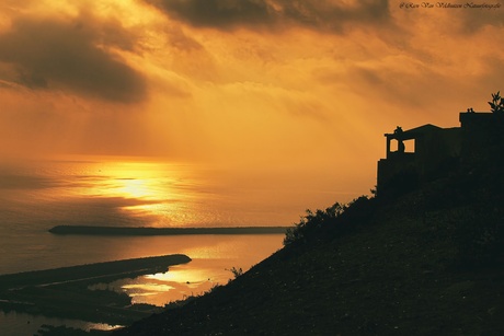 Zonsondergang Agadir  { Marokko }