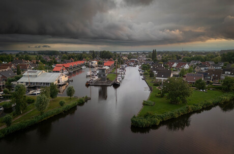 Onweer op komst