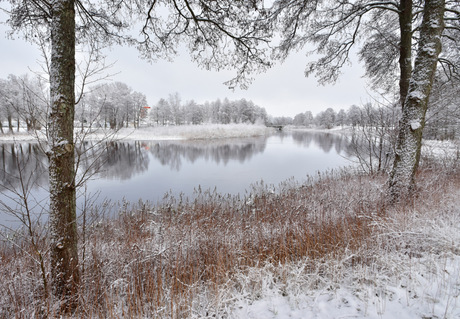 De Lagan in wintersfeer