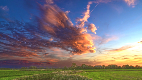 Het is de lucht achter Oethoezen
