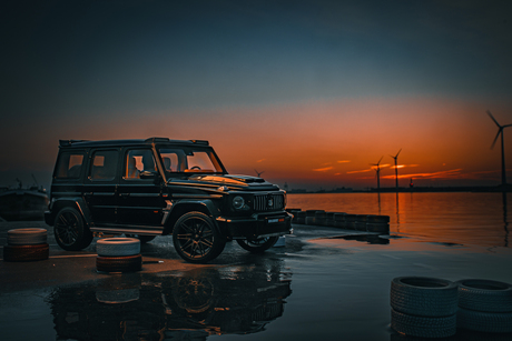 Brabus G63 schaalmodel fotografie 1/18