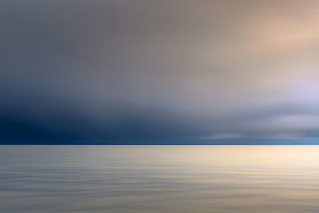 Winterse luchten boven het Wad IV