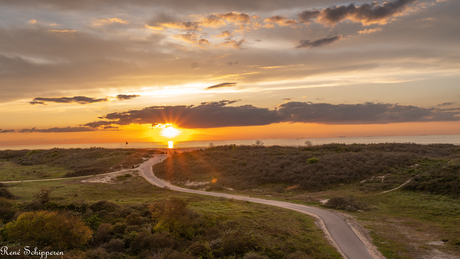 Ondergaande zon