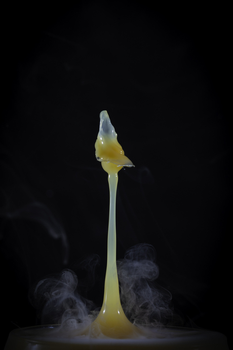 Moment tussen vallen en vliegen