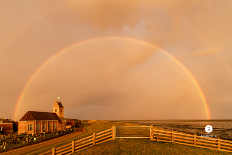 Regenboog wierum 