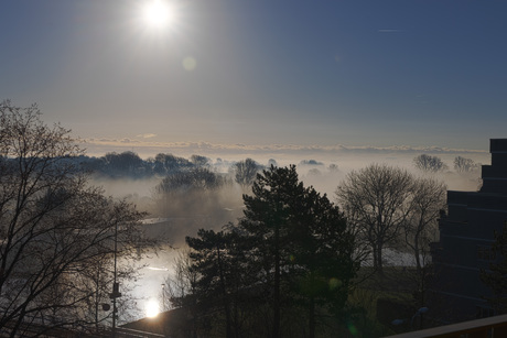 Uitzicht in de ochtend