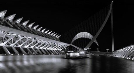 Weerspiegeling in de nacht