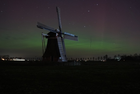 Noorderlicht 20 januari bij Onderdendam