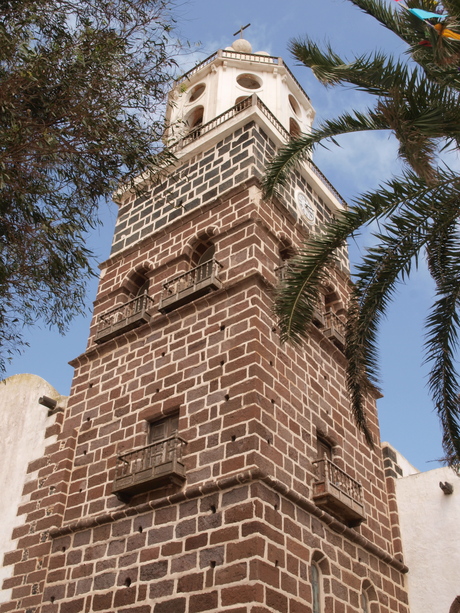Kerktoren in Teguise, Lanzarote
