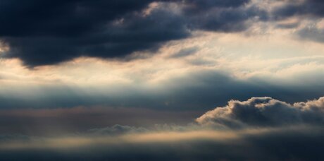 Les couleurs des nuages.