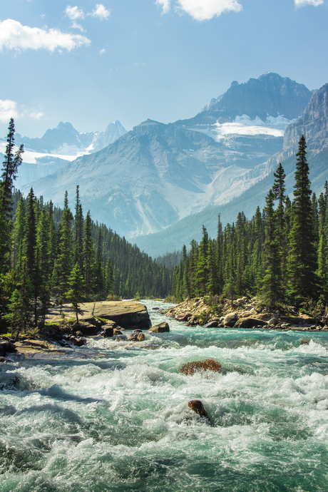 De ruige natuur van Canada