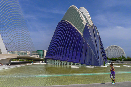 Valencia (architectuur Santiago Calatrava) - foto Jan Korebrits