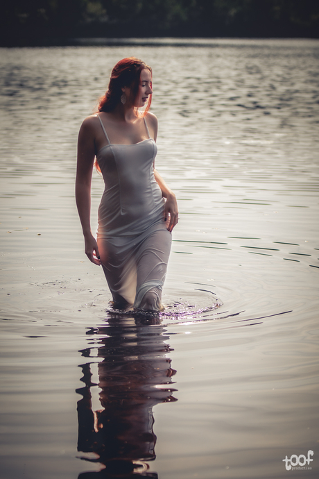 The day she stepped out of the water...