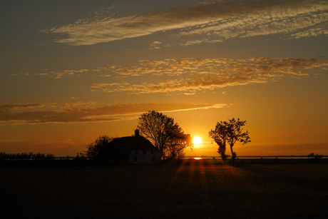 Zonsondergang Denemarken