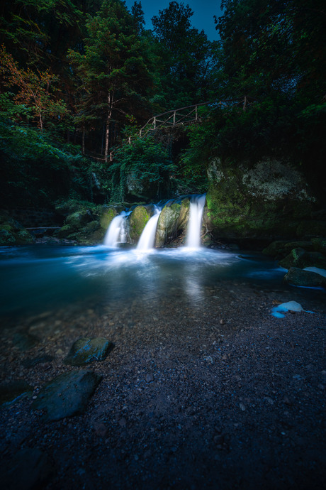 Schiessentümpel waterval in Luxemburg