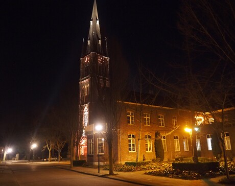 Church by night 