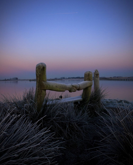 Winterse ochtend in Roegwold