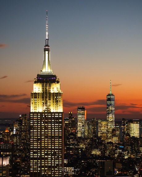 Empire State Building & One WTC