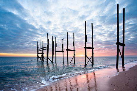 Zonsopkomst bij "de Volharding"