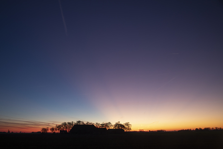Vanuit de achtertuin