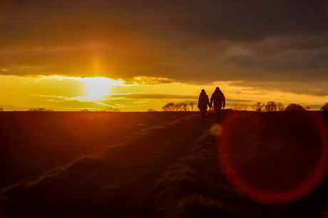 Avond wandeling