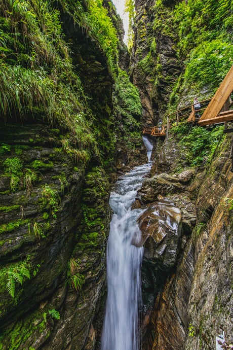 Raggaschlucht, Oostenrijk.