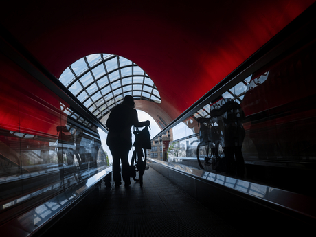 Fietstunnel in Eindhoven