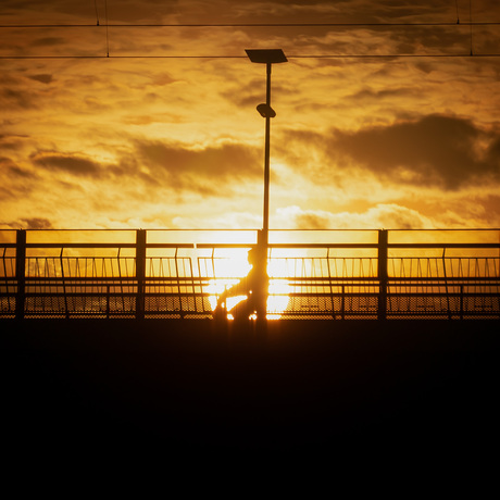 Sunset in Nijmegen