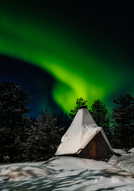 noorderlicht in zweedslapland