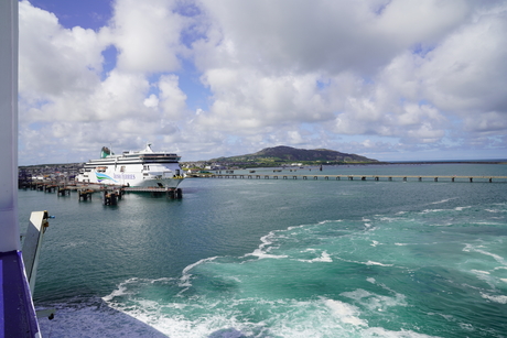 Haven van Dublin: Irish Ferries Schip