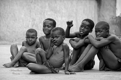 En dorpje in Swaziland... 