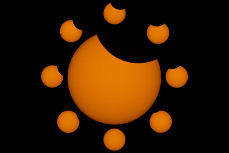 Solar eclipse June 10  2021