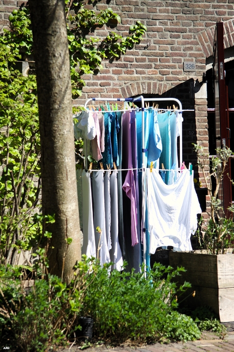 De was hangt te drogen 
